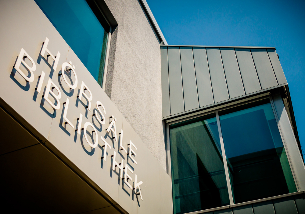 Eingang Hörsaalzentrum Scheffelstraße